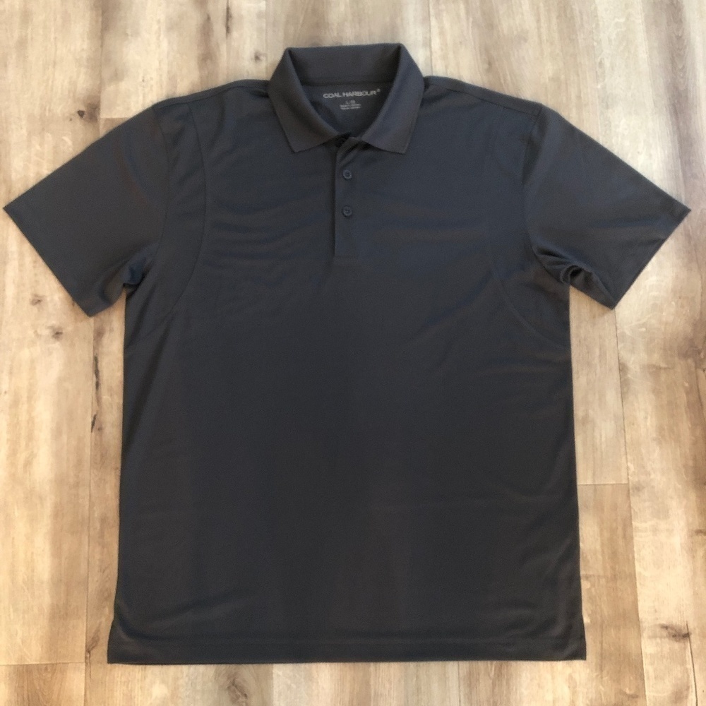 Mens golf shirt, coal harbour size large, new without tags